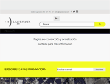 Tablet Screenshot of lagravera.com
